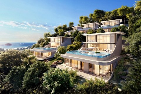 Chalet de 4 dormitorios en Kata, Tailandia № 74321 - foto 3