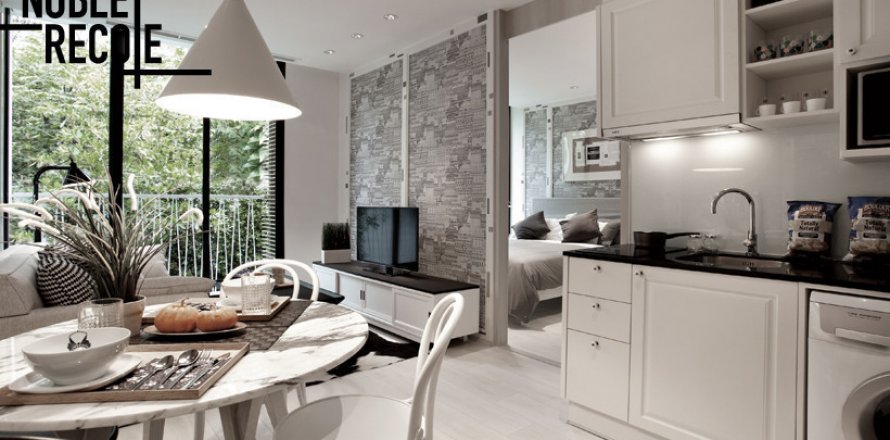 Condominio de 1 dormitorio en Bangkok, Tailandia № 143929