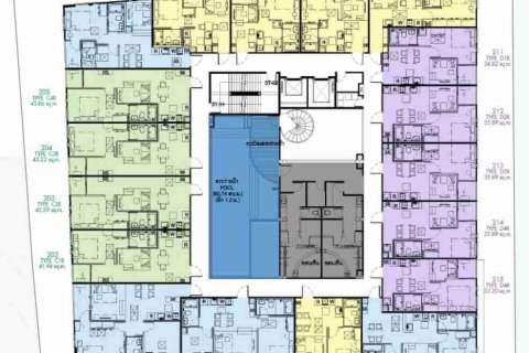 Condominio de 2 dormitorios en Bangkok, Tailandia № 183186 - foto 7