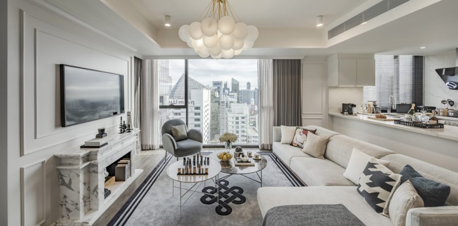 Ático de 3 dormitorios en Bangkok, Tailandia № 180691