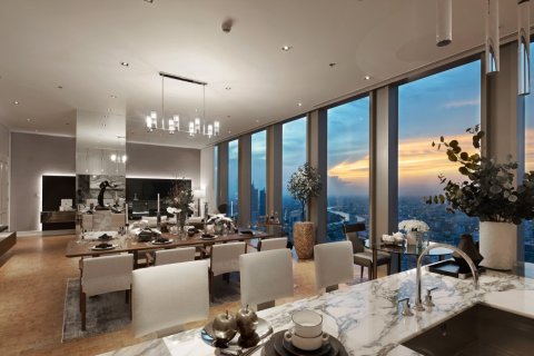 Ático de 4 dormitorios en Bangkok, Tailandia № 180694
