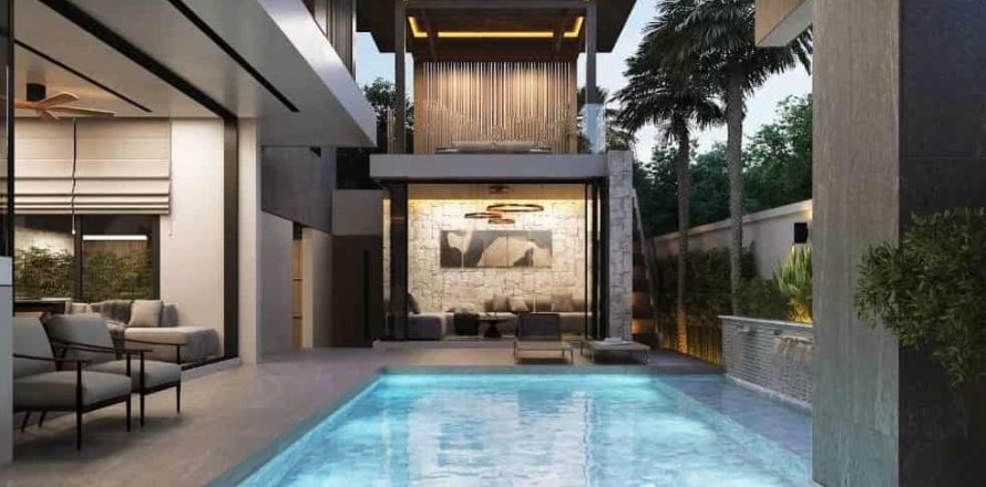 Chalet de 3 dormitorios en Bang Tao, Tailandia № 166201