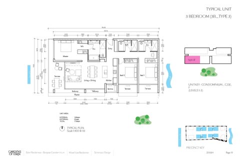 Condominio de 3 dormitorios en Layan Beach, Tailandia № 166196 - foto 10