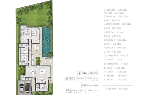 Chalet de 4 dormitorios en Bang Tao, Tailandia № 166202 - foto 17