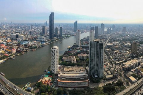 Condo à Bangkok, Thaïlande, 3 chambres  № 65869