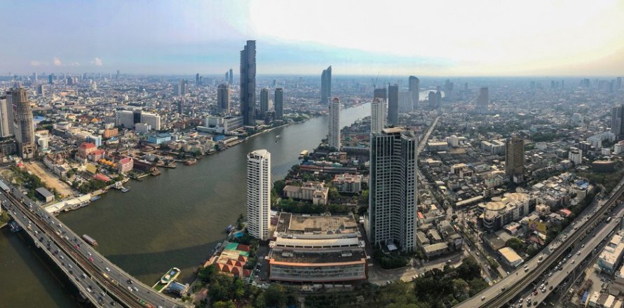 Condo à Bangkok, Thaïlande, 3 chambres № 65869