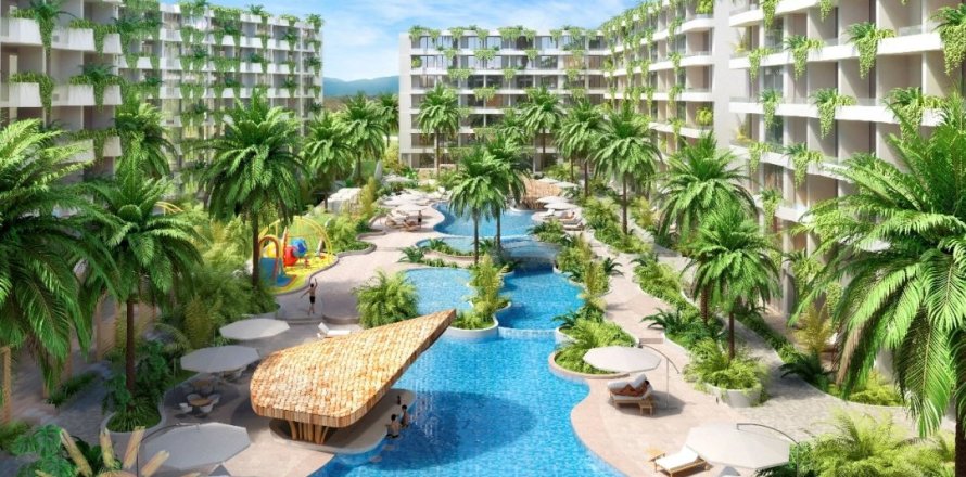 Condo à Bang Tao, Thaïlande, 1 chambre  № 179774