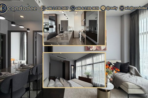 Condo in Bangkok, Thailand, 2 bedrooms  № 201300