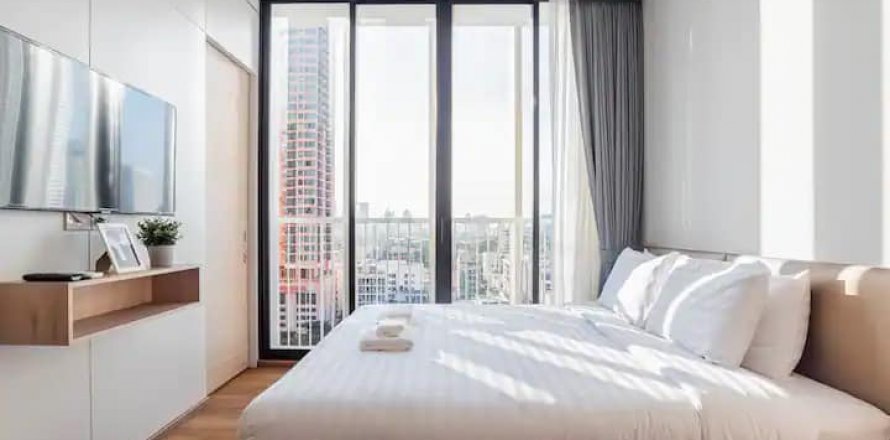 Estudio en el condominio en Bangkok, Tailandia № 143473