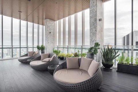 Estudio en el condominio en Bangkok, Tailandia № 143473 - foto 12