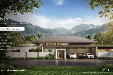 Casa de 4 dormitorios en Bang Tao, Tailandia № 134307 - foto 9