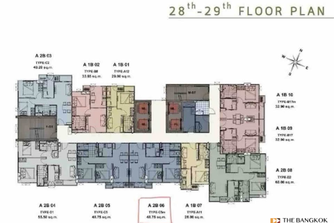 Condominio de 2 dormitorios en Bangkok, Tailandia № 186741 - foto 7