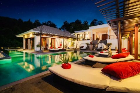 Chalet de 4 dormitorios en Phuket, Tailandia № 133714 - foto 22