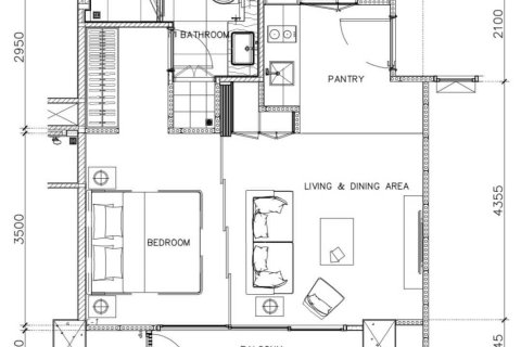 Eigentumswohnung in Bangkok, Thailand, 1 Schlafzimmer № 133689 - Foto 19