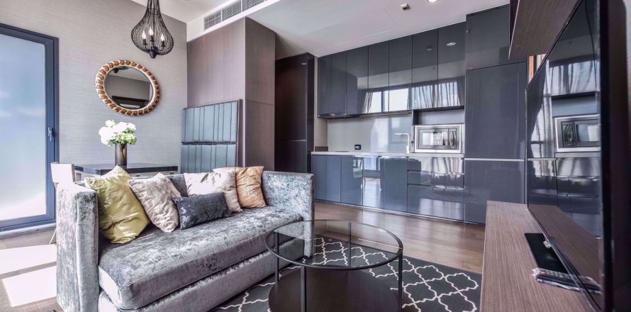 Condominio de 1 dormitorio en Bang Rak, Bangkok, Tailandia № 69565