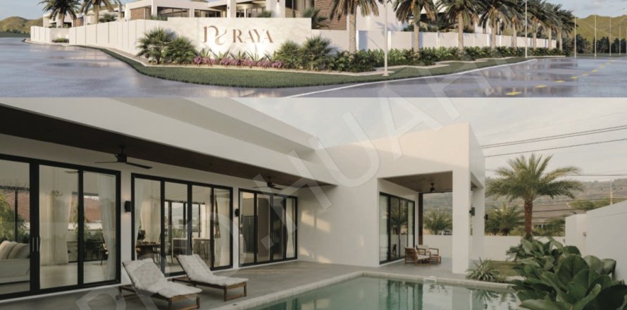 Chalet de 3 dormitorios en Hua Hin, Tailandia № 194780