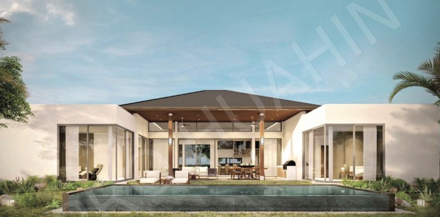 Chalet de 3 dormitorios en Hua Hin, Tailandia № 194778