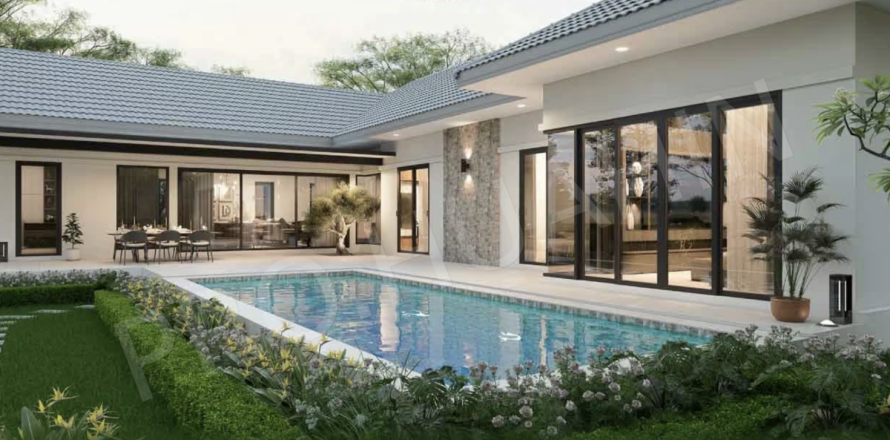 Chalet de 2 dormitorios en Hua Hin, Tailandia № 194784