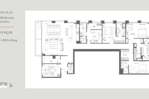 Eigentumswohnung in Bangkok, Thailand, 3 Schlafzimmer  № 170074 - Foto 8