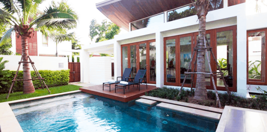 Chalet de 2 dormitorios en Pran Buri, Tailandia № 168506
