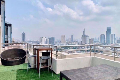 Dúplex de 3 dormitorios en Khlong San, Bangkok, Tailandia № 47495 - foto 14
