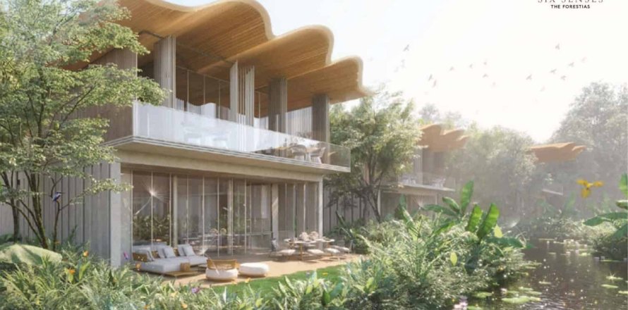 Chalet de 3 dormitorios en Bangkok, Tailandia № 165981