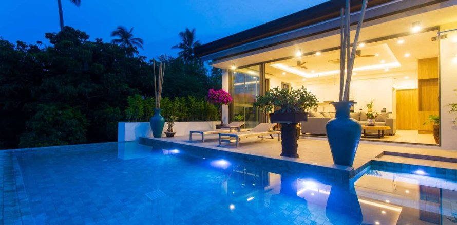 Chalet de 3 dormitorios en Ko Samui, Tailandia № 166299