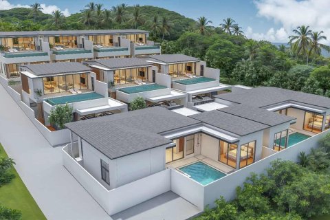 Chalet de 3 dormitorios en Ko Samui, Tailandia № 166299 - foto 25