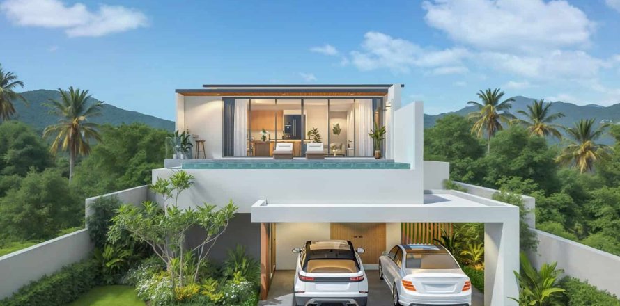 Chalet de 3 dormitorios en Ko Samui, Tailandia № 166298