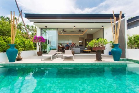 Chalet de 3 dormitorios en Ko Samui, Tailandia № 166298 - foto 30