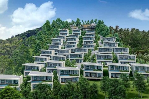 Chalet de 3 dormitorios en Ko Samui, Tailandia № 166297 - foto 19