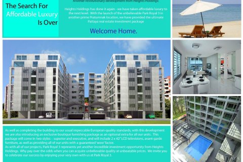 Condominio de 1 dormitorio en Pattaya, Tailandia № 204398 - foto 2