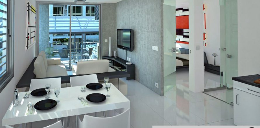 Condominio de 1 dormitorio en Pattaya, Tailandia № 204398
