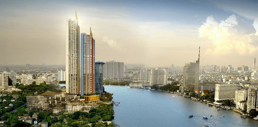 Off-plan Magnolias Waterfront Residences in Bangkok, Thailand № 68653