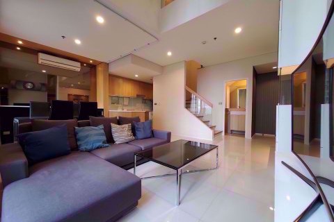 Дуплекс в Villa Asoke, Бангкок, Таиланд с 1 спальней  № 56106