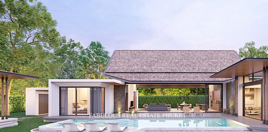 Chalet de 4 dormitorios en Bang Tao, Tailandia № 179666