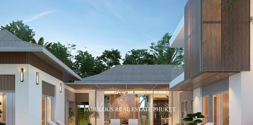 Chalet de 3 dormitorios en Bang Tao, Tailandia № 179667
