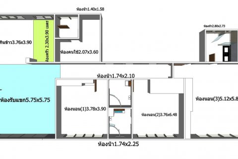 Condominio de 3 dormitorios en Hua Hin, Tailandia № 65818 - foto 20
