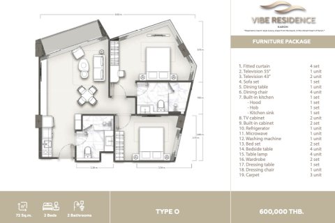 Condominio de 2 dormitorios en Karon, Tailandia № 169755 - foto 22