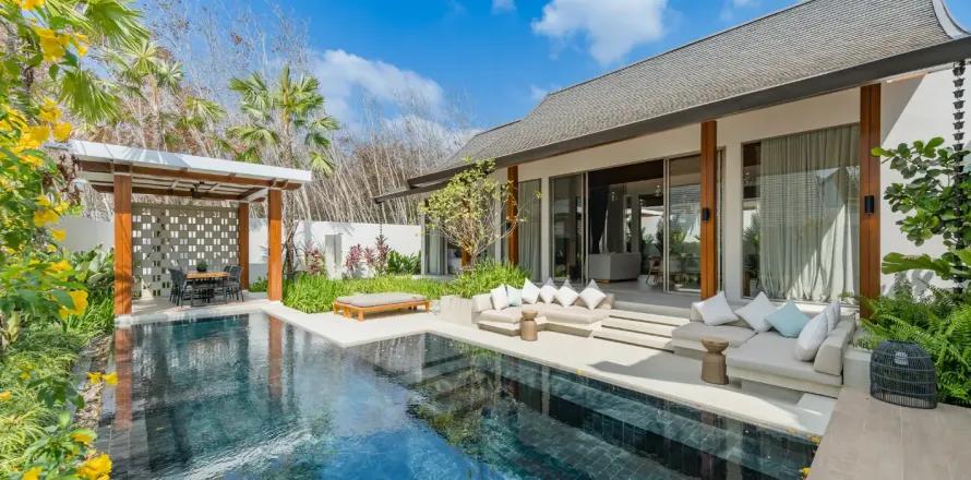 Chalet de 3 dormitorios en Phuket, Tailandia № 190746