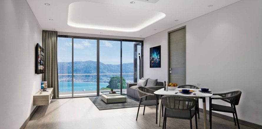 Condominio de 2 dormitorios en Patong, Tailandia № 166226