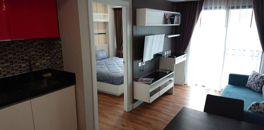 Condominio de 1 dormitorio en Pattaya, Tailandia en Dusit Grand Park  № 204578