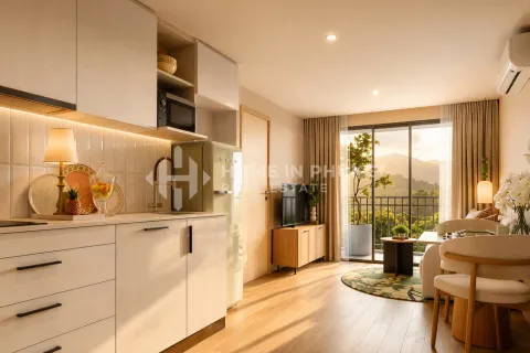 Eigentumswohnung auf Nai Yang, Thailand, 1 Schlafzimmer  № 233440 - Foto 3