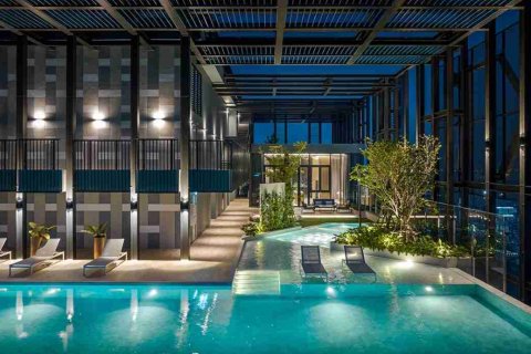 Condominio de 1 dormitorio en Phaya Thai, Bangkok, Tailandia № 183839 - foto 4
