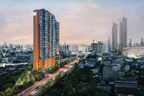 Condominio de 2 dormitorios en Thonburi, Bangkok, Tailandia № 183844