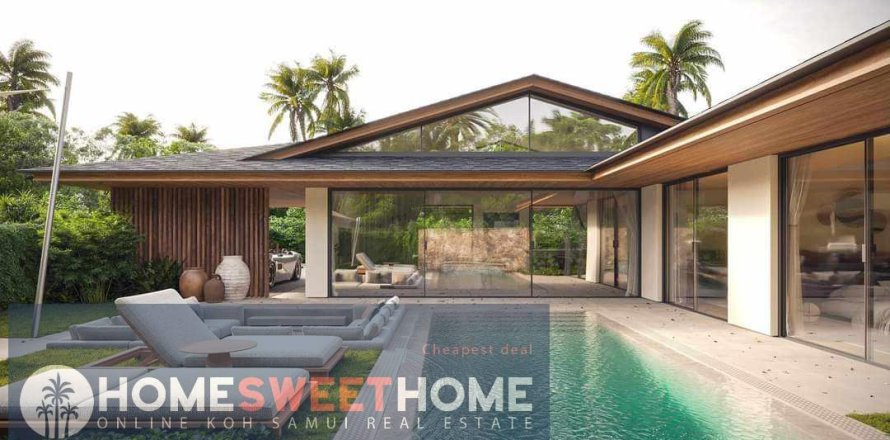 Chalet de 3 dormitorios en Ko Samui, Tailandia № 179926