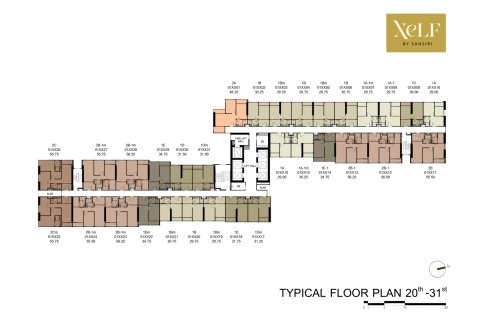 Condominio de 1 dormitorio en Bangkok, Tailandia № 170118 - foto 17