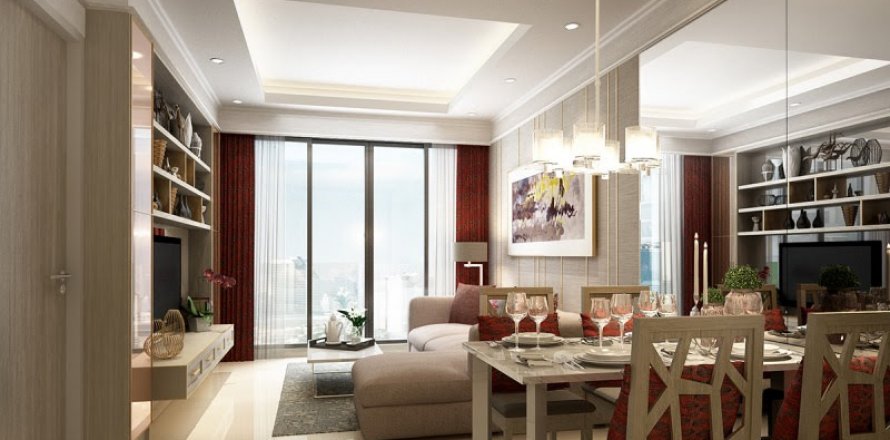 Condominio de 2 dormitorios en Bangkok, Tailandia № 143998