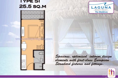 Estudio en el condominio en Jomtien Beach, Pattaya, Tailandia № 204430 - foto 3