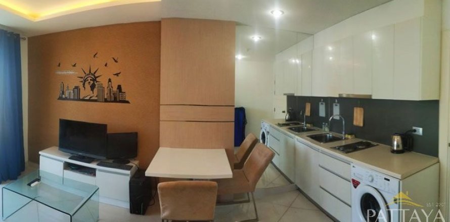 Condominio de 1 dormitorio en Jomtien Beach, Pattaya, Tailandia № 204272